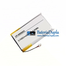 Bateria para Sony S605 nw-s703f s603 322443 [Bateria de reposição]